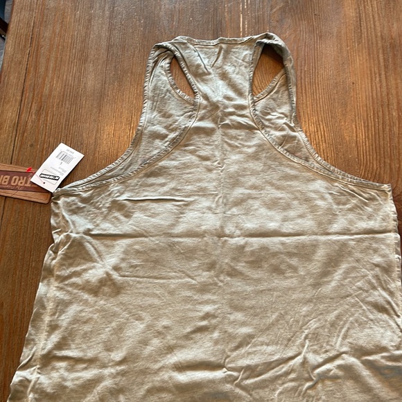 Retro Brand KU Rock Chalk Racerback Tank sz L NEW - Picture 4 of 4